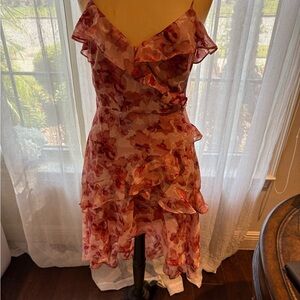 Floral Ruffle Dress